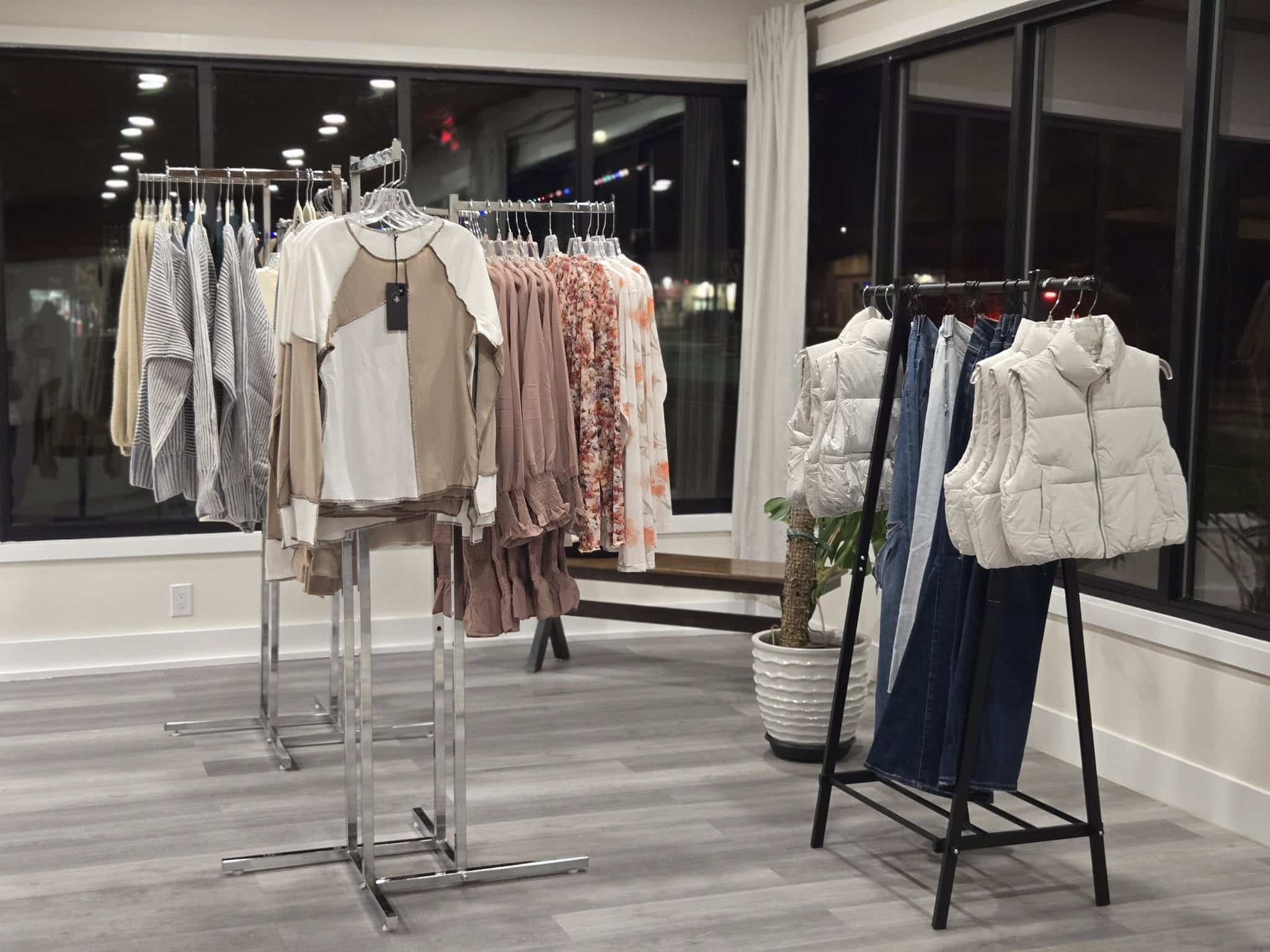 clothing racks